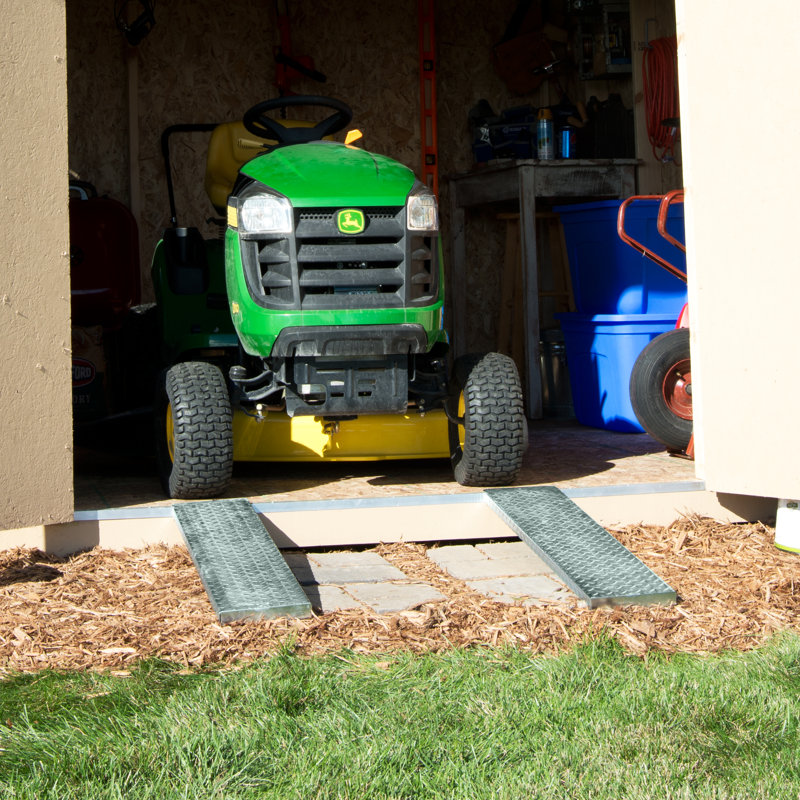 Metal Ramps for Shed Buildings (2-Pack)
