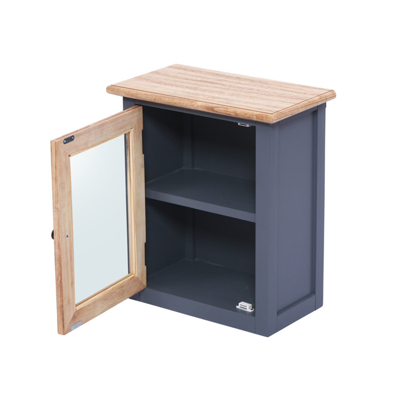 Goodson Solid Wood Wall Bathroom Cabinet