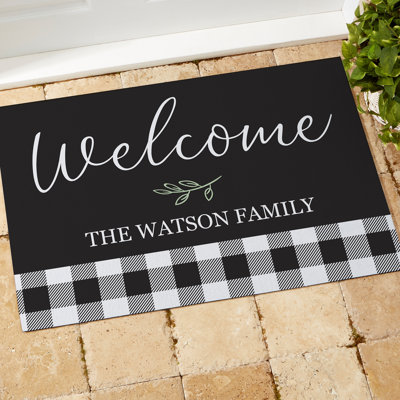 Tapis d'entrée antidérapant Buffalo Check 27 po x 18 po