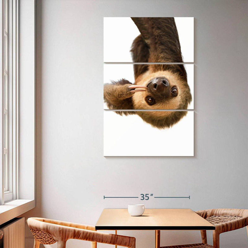 Brampt Silly Sloth, 65" H x 42" W