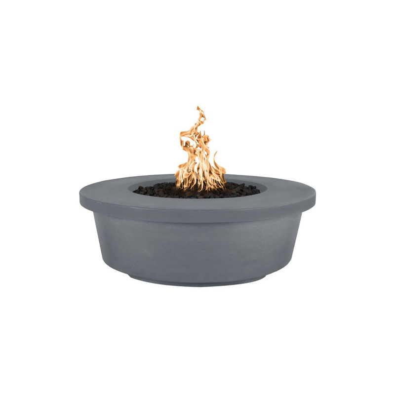 Tempe Concrete Fire Pit, Gray, Propane