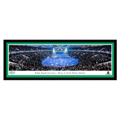 North Dakota Hockey Panoramic Print