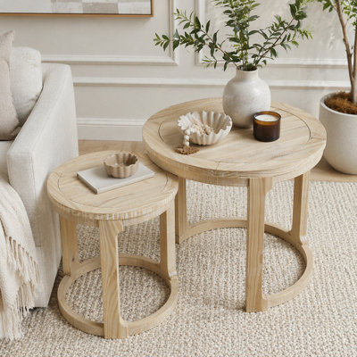Ensemble de tables rondes 24 "2PCS