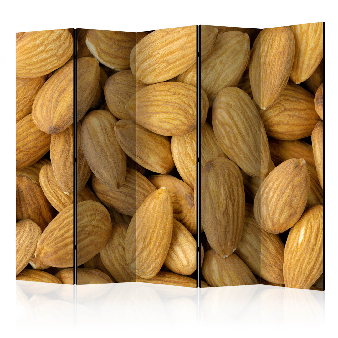 Paravent Tasty Almonds II mit 5 Paneelen