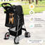 Besaw Collapsible Pet Vehicle Travel Carrier-1064785629
