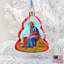 Keepsake 3'' Handmade Glass Holiday Shaped Ornament