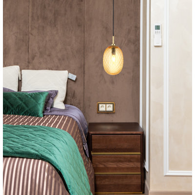 Beshoy 1 - Light Gold Pendant