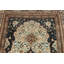 Tapis de la surface en laine beige/brun 4 pi 1 po x 7 pi 1 po one-of-kind-1900 noué la main Damascus