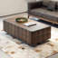 Table basse en bois de style italien