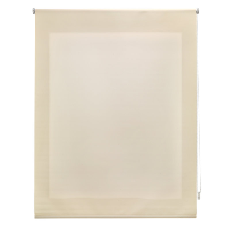 Semi Sheer Roller shade, 250cm L x 140cm W, Beige