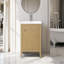 Meuble-lavabo sur pied à simple cuve 20 po avec plateau en céramique blanche-119711648-105208968-105208963