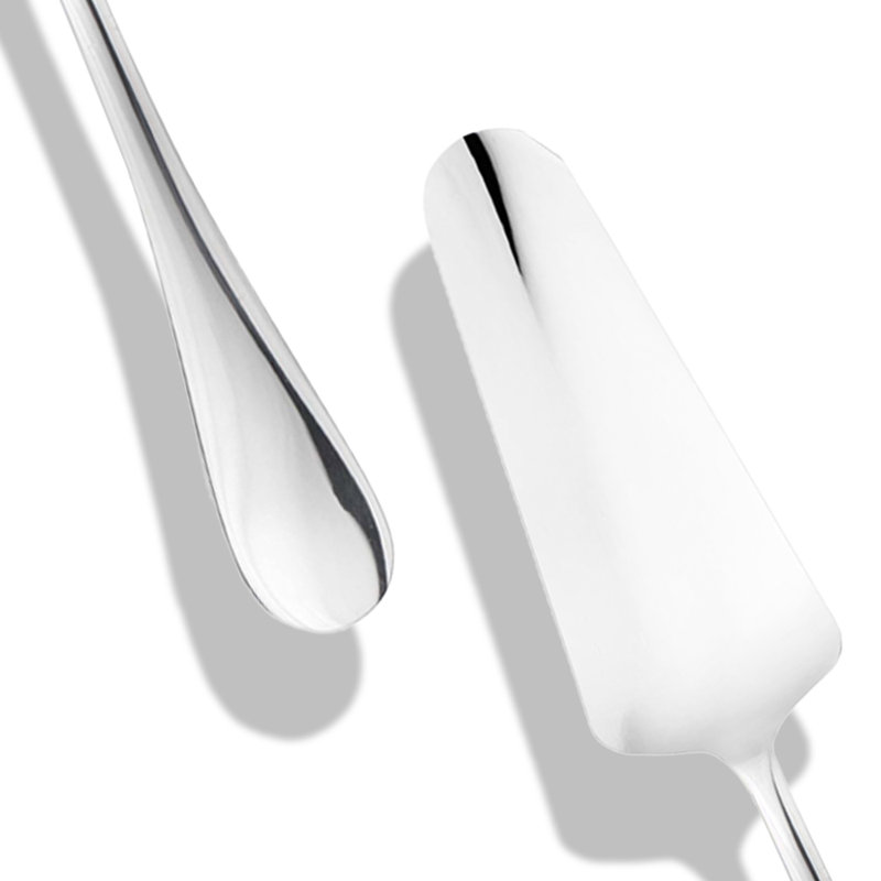 Brescia Cake Server, Stainless