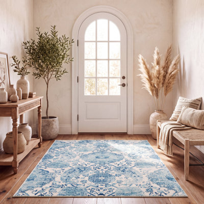 Tapis performance à motif cachemire Mitch