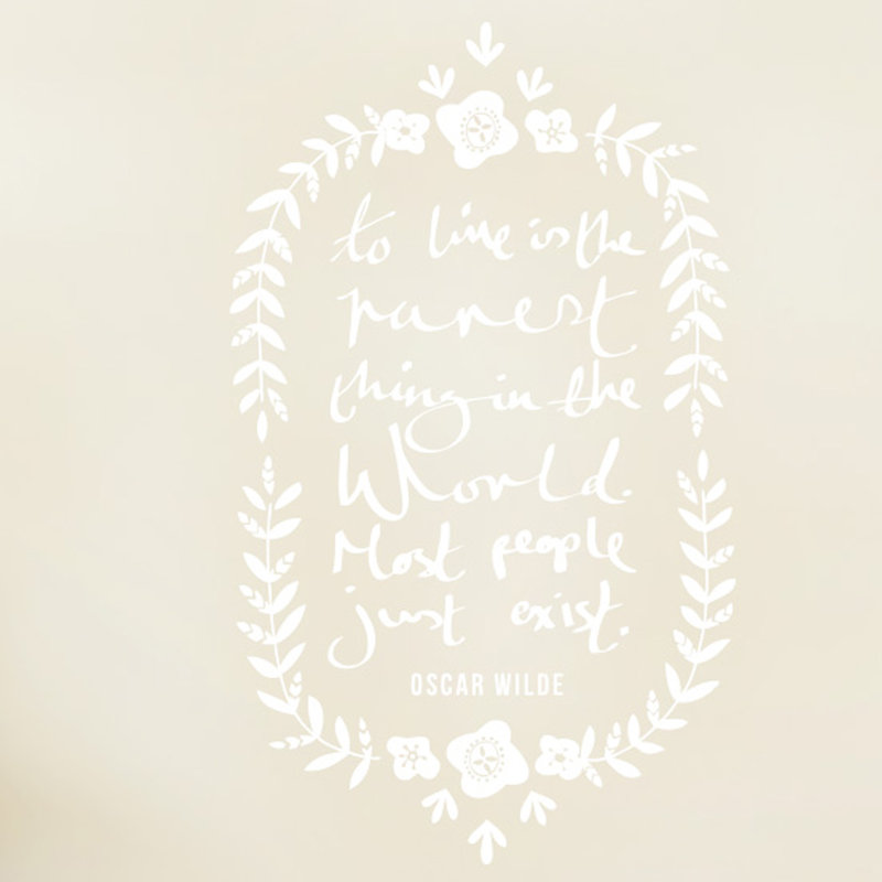 Wall Decal, White
