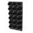 Wall-Mounted Planter With 36 Pots-704210925