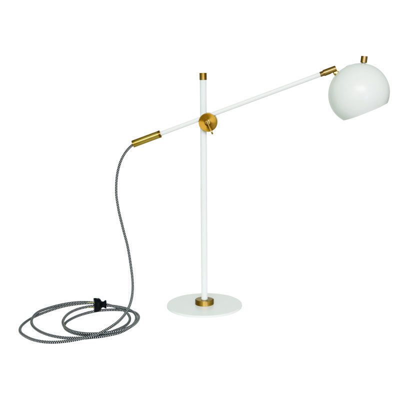 Lampe de bureau 28 po Orwell, Blanc