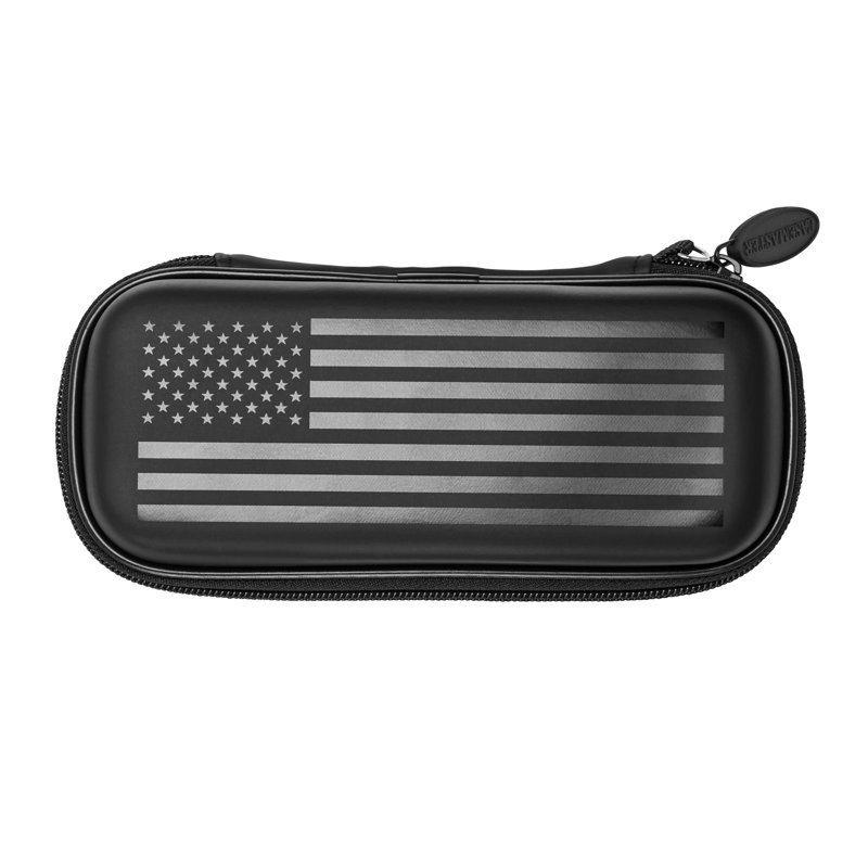 Caisse de fléchettes Casemaster Sentry drapeau américain, 4