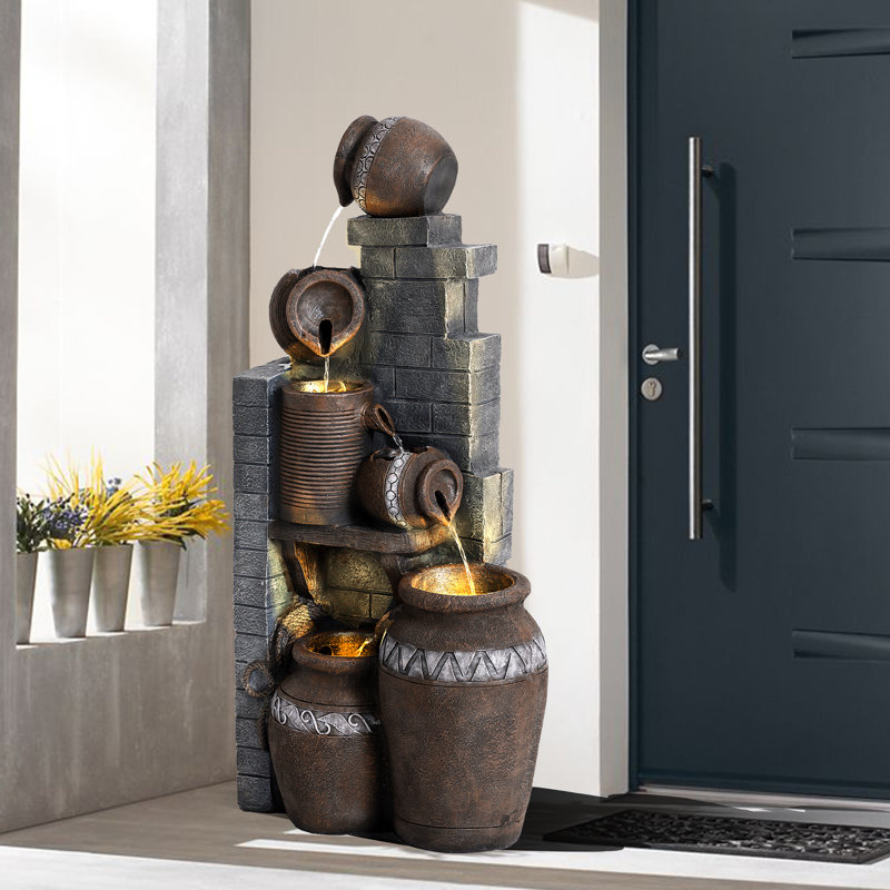 Dacee Weather Resistant Fountain with Light