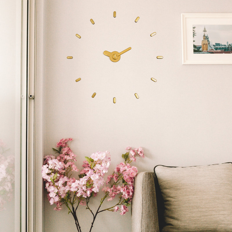 Wall Clock, Gold
