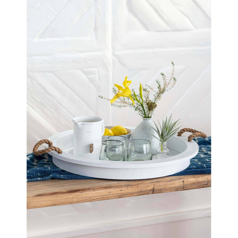 Aegean Tray, White