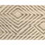 Hand Knotted Geometric Area Rug in Ivory/Brown-1802179233