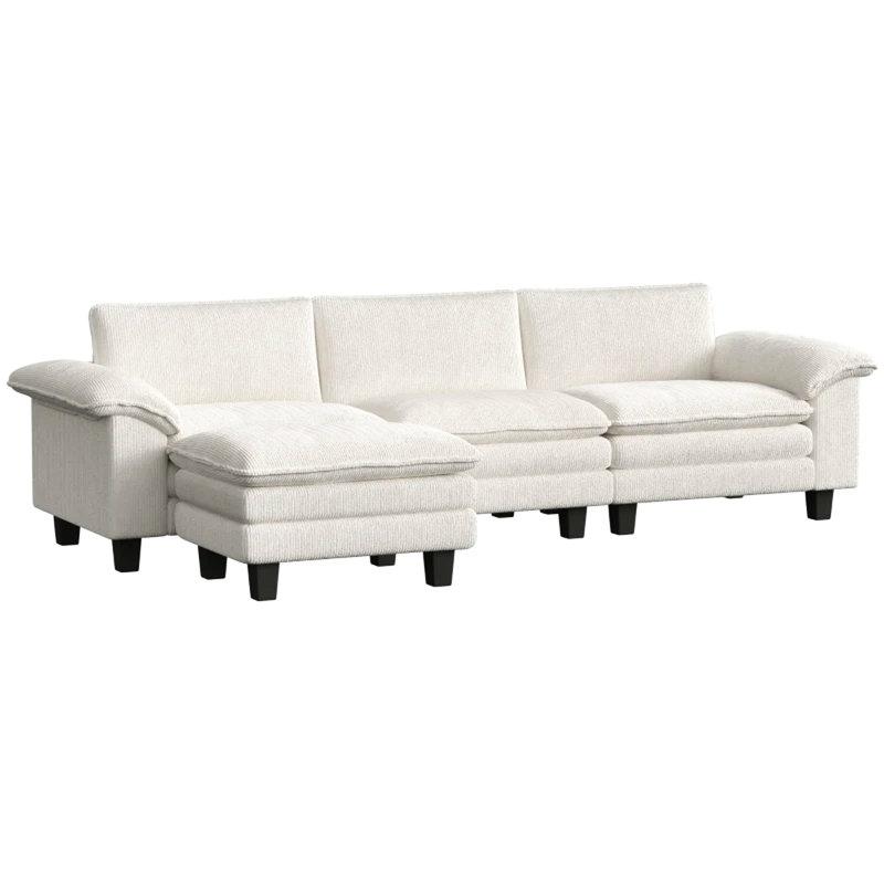 Luxury L Shaped Couch,Conversation Couch,Sectional Sofa