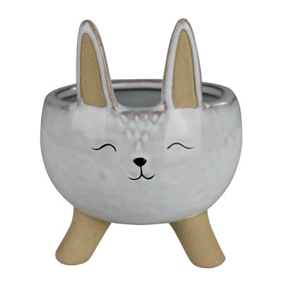 Bol à lapin, céramique