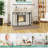 Brynnlea 3 Panel Iron Fireplace Screen