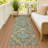 Machine Washable Indoor/Outdoor Chantille ACN2544 Damask Rug-373422671-373422664