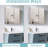 Danari 30.05'' W 26.05'' H Medicine Cabinet Mirror