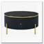 Table basse ronde avec 2 grands tiroirs de rangement-1126535895
