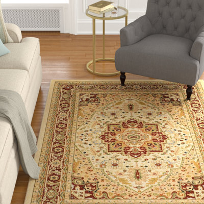 Tapis oriental ivoire / rouge Klose