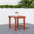 Aleha 2 - Person Wood Patio Dining Set with Square Table