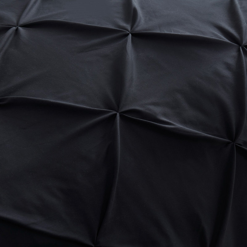 Comforter, Black, King Comforter + 2 Queen Shams