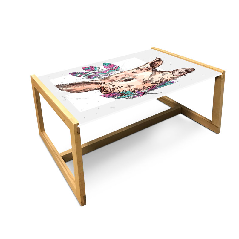 Iren Sled Coffee Table, 90cm H x 62cm W x 40cm D