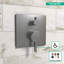 Garniture de douche à pression équilibrée avec valve de dérivation Ecostat Ecost-90856463