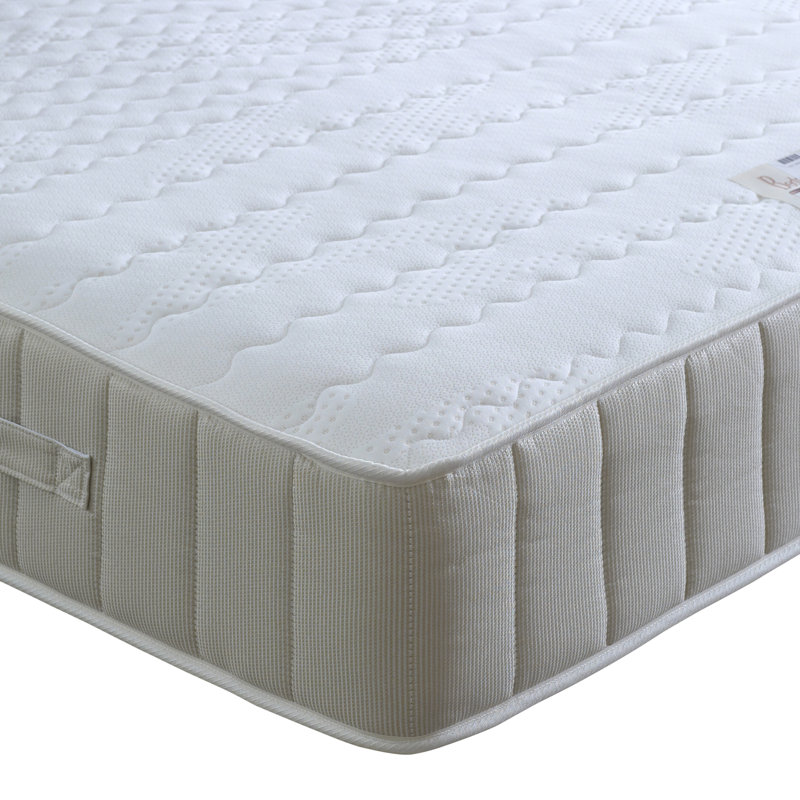 Norbreck Upholstered UK King - DE 150 X 200 Cm Divan Bed with Mattress, Single (3'), 2 Drawers, Charcoal
