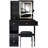 Versatile Desktop Vanity Table With Advanced Power Station And Comfortable Stool-753739550