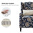 Celia Upholstered Manual Recliner with Classic Wing Back and Solid Vase-Shape Wooden Legs-1827657293