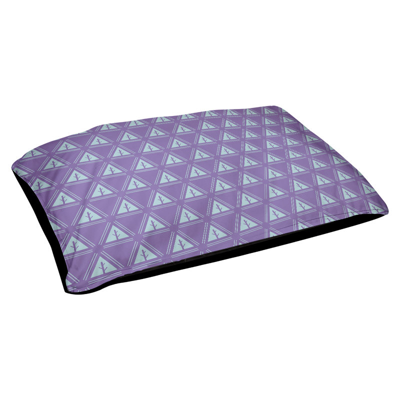 Coussin d'extérieur Chenoweth, Petit (l 28 po x P 6 po x H 18 po), Mauve / bleu sarcelle