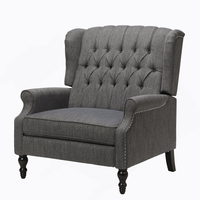 ONE AND HALF SEATER RECLINER, Charcoal