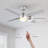 Joahan 52'' Ceiling Fan with LED Lights-1255810338