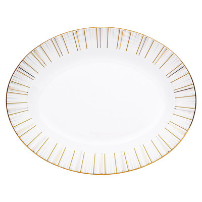 Prouna Luminous Bone China Platter