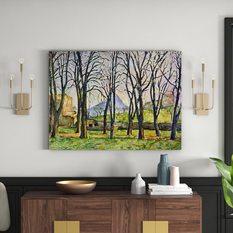 Paul Cezanne - Wrapped Canvas Painting, 60cm H x 80cm W x 1.8cm D