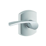 Merano Lever with Greenwich Trim Hall and Closet Lock