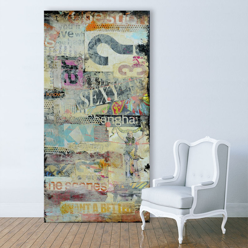 "In the mix II" par Erin Ashley, reproduction d’art sur toile