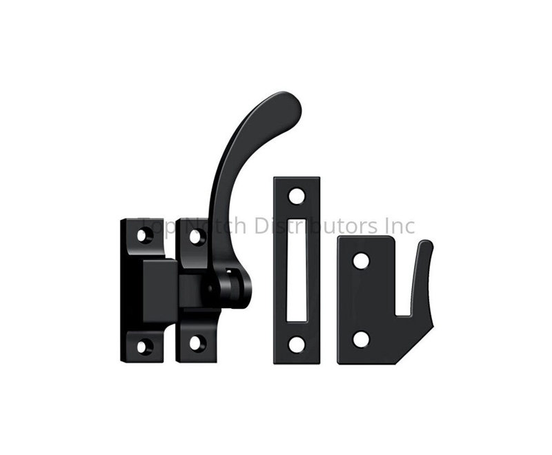 Serrure de fenêtre Deltana CF450U19, Peinture noire