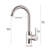 Single Handle Stainless Steel Kitchen Faucet, Commercial/Bar Sink, Single Hole Mount | Gift Idea-122633925