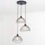 Luminaire suspendu rustique 3 lumières
