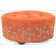 Round Leather Ottoman